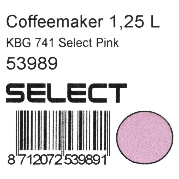 Coffee machine Moccamaster 53989 Pink 1520 W 1.25 L