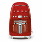 Smeg Coffee machine Red 1050 W 1.4 L