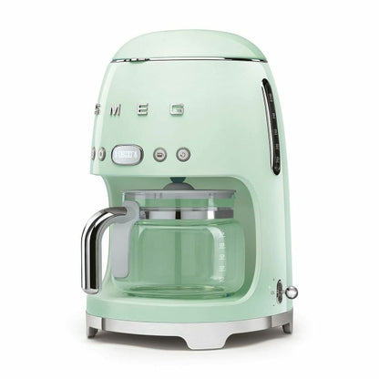 Smeg Retro Coffee Machine 1050 W Green 10 Skodelice