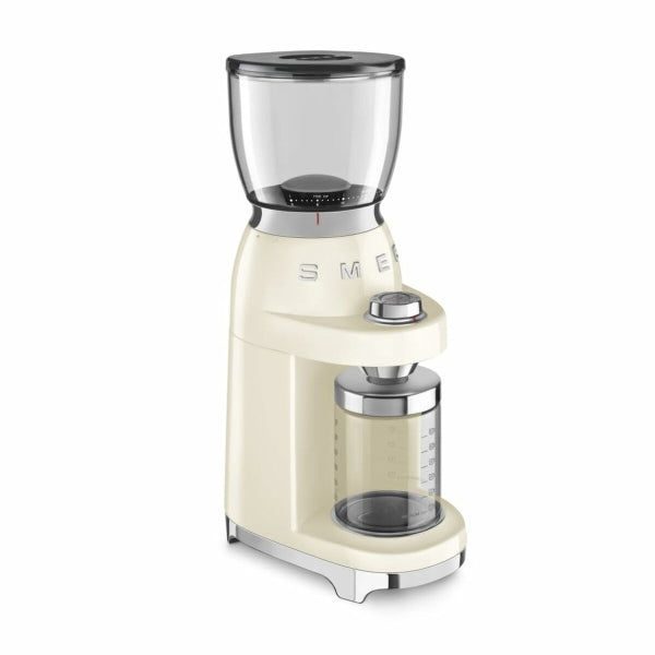 Smeg Electric grinder CGF11CREU Transparent Cream colored 150 W 350 g