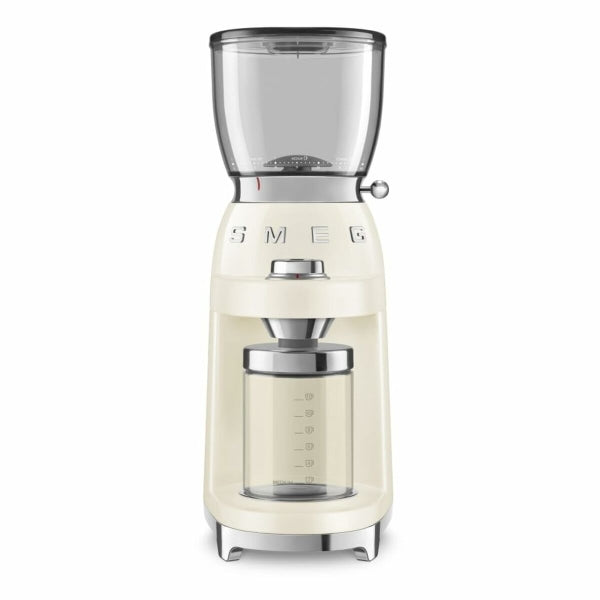 Smeg Electric grinder CGF11CREU Transparent Cream colored 150 W 350 g