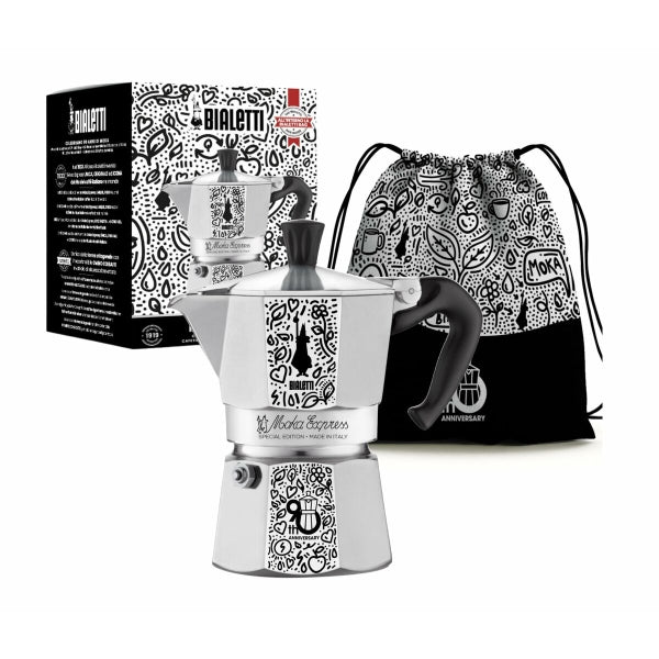 Italian coffee pot Bialetti Moka Express Aluminum