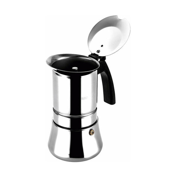 Italian Coffee pot FAGOR Etnica Stainless steel 18/10 (4 Skodelice)