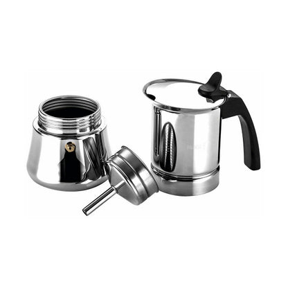 Italian Coffee pot FAGOR Stainless steel 18/10 Chrome salt (10 Skodelice)