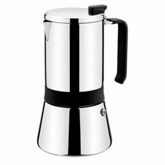 Italian Coffee pot Monix M770010 Stainless steel 10 Skodelice Gray 500 ml 900 g