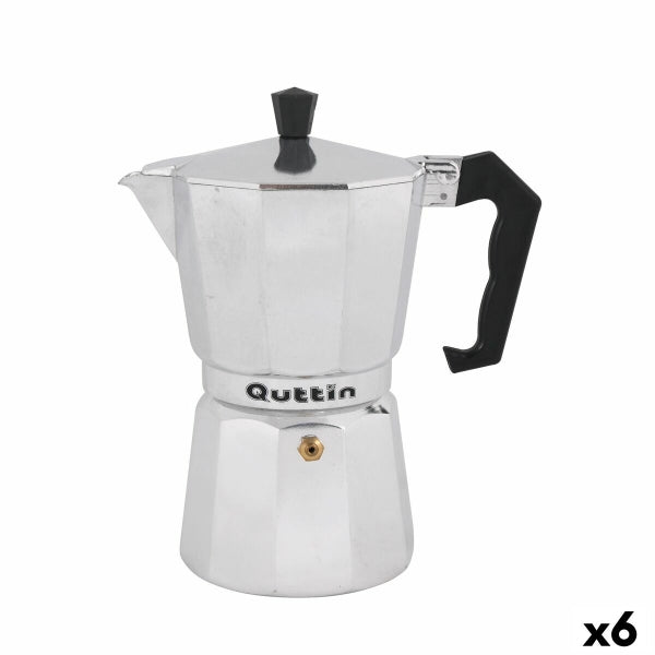 Italian Coffee Pot Quttin 6 Cups (6 units)