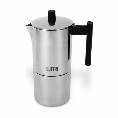 Italian Coffee pot Quttin Stainless steel 4 Skodelice (6 units)