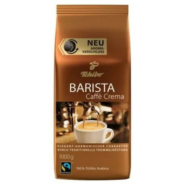 Tchibo Kawa Barista Caffe Crema Coffee beans 1KG ziarnista