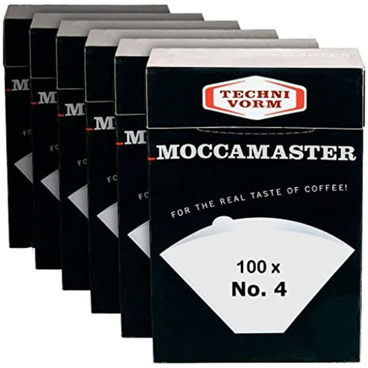 Coffee machine Filter Moccamaster 85022 White Paper Aluminum