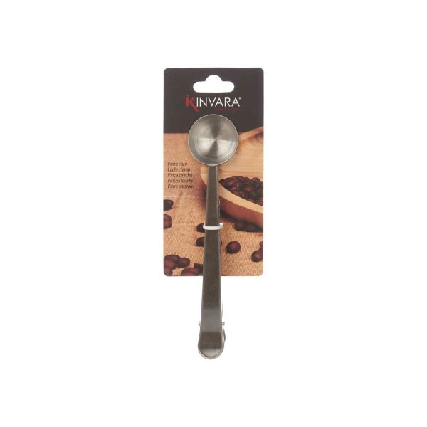 Coffee spoon Stainless steel 17.5 x 17.5 x 2.5 cm Clamp