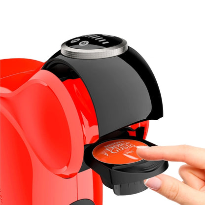 DeLonghi GENIO'S PLUS DOLCE GUSTO Capsule coffee machine Black Red 15 bar