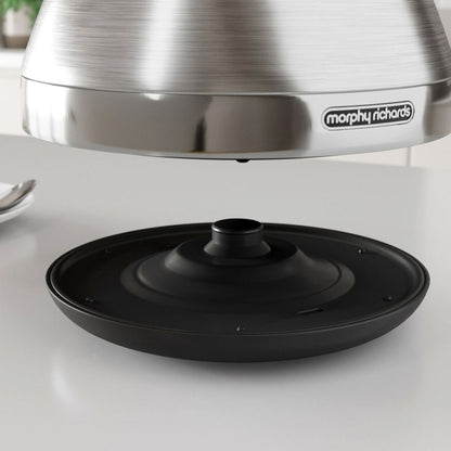 Morphy Richards Kedel Sølvfarvet Rustfrit stål 2200 W 1,5 L