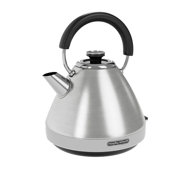 Morphy Richards Wasserkocher Silberfarbener Edelstahl 2200 W 1,5 L