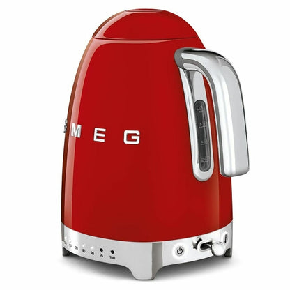 Smeg Kettle 2400 W 1.7 L Red Stainless steel Plastic