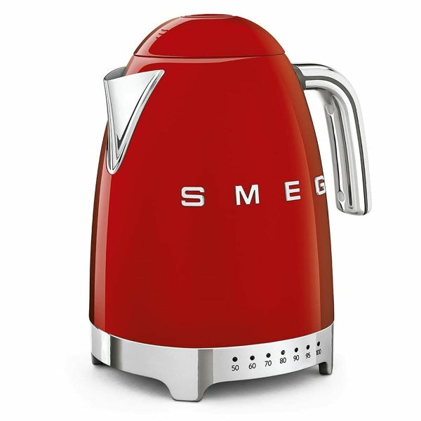 Smeg Kettle 2400 W 1.7 L Red Stainless steel Plastic