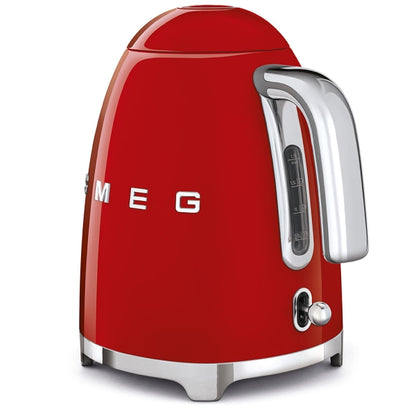 Smeg Kettle Red Stainless steel Plastic 2400 W 1.7 L