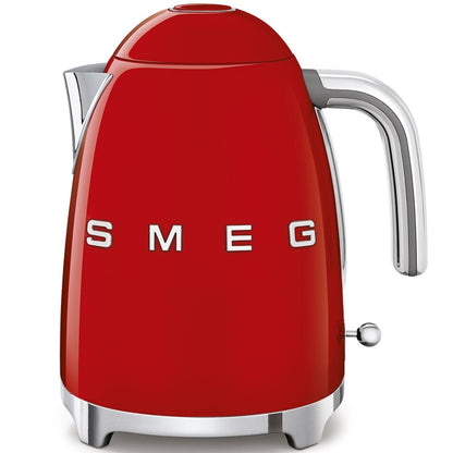 Smeg Kettle Red Stainless steel Plastic 2400 W 1.7 L