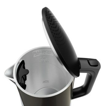 Tefal Wasserkocher KI831E10 Schwarz Edelstahl 1,7 L