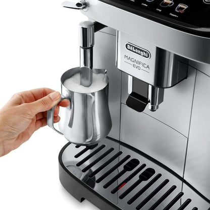 DeLonghi ECAM 290.31.SB Superautomatisk kaffemaskine Sølvfarvet 1450 W 15 bar 250 g 2 Skodelice 1,8 L