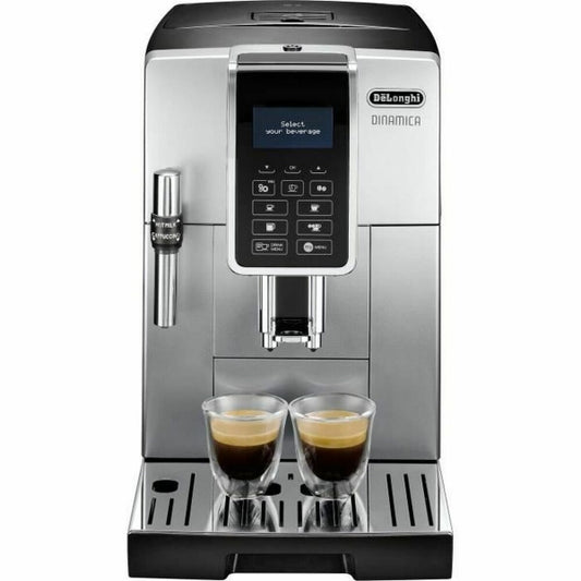 DeLonghi Superautomatic Coffee Machine ECAM 350.35.SB Silver colored