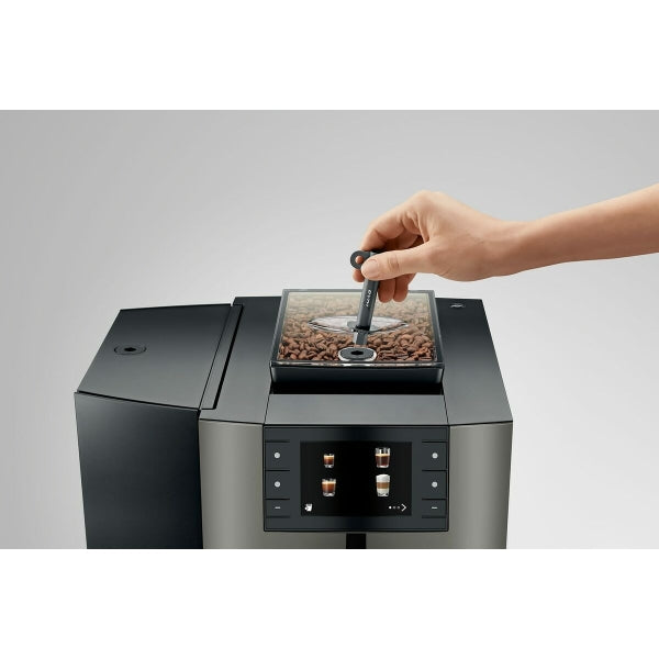 Jura Superautomatic Coffee Machine Top model Black Steel 1450 W 15 bar