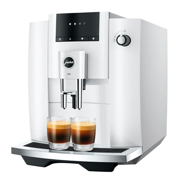 Jura E4 Super Kaffeevollautomat Weiß 1450 W 15 bar