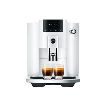 Jura E4 Super Kaffeevollautomat Weiß 1450 W 15 bar