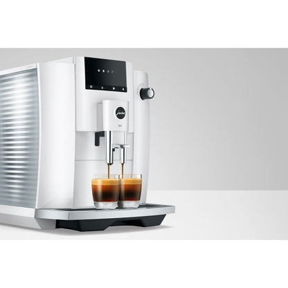 Jura E4 Super Kaffeevollautomat Weiß 1450 W 15 bar