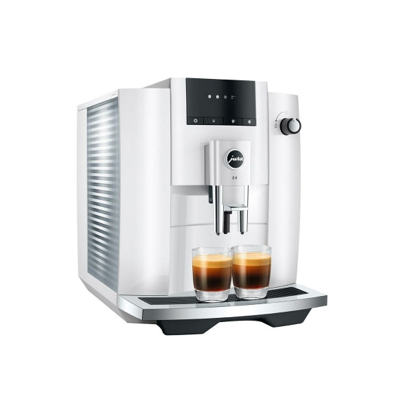 Jura E4 Super Kaffeevollautomat Weiß 1450 W 15 bar