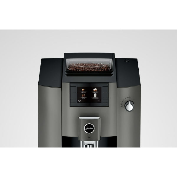 Jura Superautomatic Espresso Machine E6 Black Yes 1450 W 15 bar