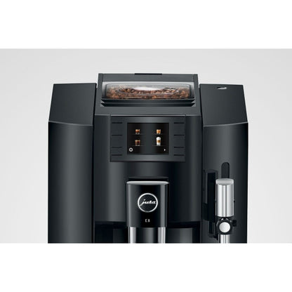 Jura E8 Super automatic coffee machine Piano Black (EB) Black Yes 1450 W 15 bar