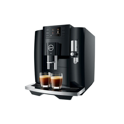 Jura E8 Super automatic coffee machine Piano Black (EB) Black Yes 1450 W 15 bar