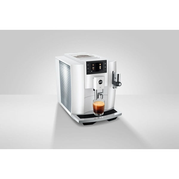 Jura Espresso machine E8 Piano White 1450 W 15 bar 1.9 L