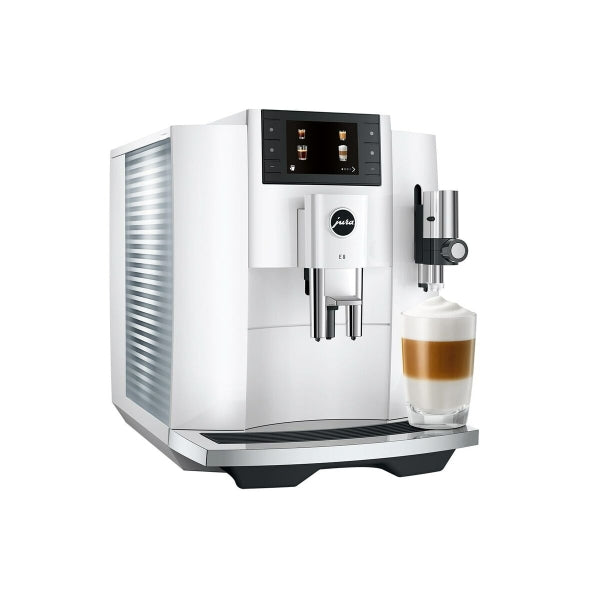 Jura Espresso machine E8 Piano White 1450 W 15 bar 1.9 L