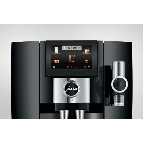 Jura J8 Super automatic coffee machine Black Yes 1450 W 15 bar