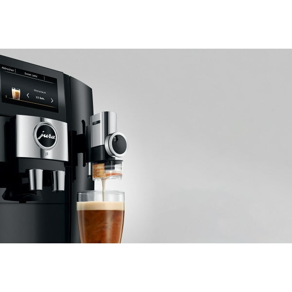 Jura J8 Super automatic coffee machine Black Yes 1450 W 15 bar