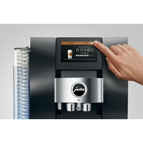 Jura Z10 Super automatic coffee machine Black Yes 1450 W 15 bar 2.4 L