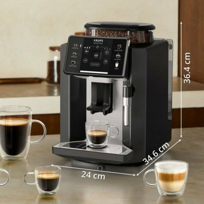 Krups C10 Superautomatic Coffee Maker EA910A Black 1450 W 15 bar 1.7 L