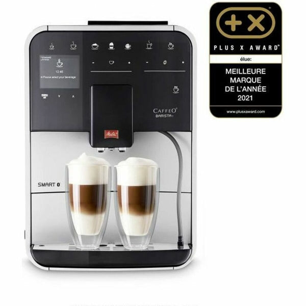 Melitta Barista Smart Superautomatisk kaffemaskine Sølvfarvet 1450 W 15 bar 1,8 L