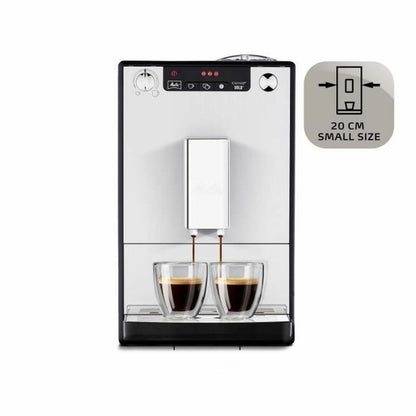 Melitta Caffeo Solo Super automatic coffee machine Silver colored 1400 W 15 bar 1.2 L 1400 W