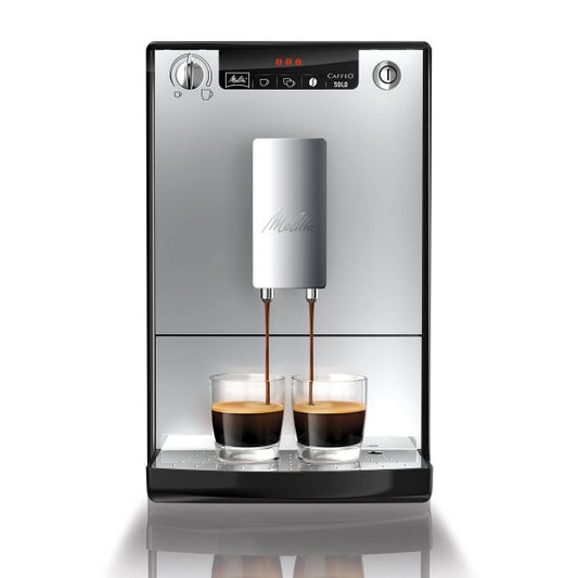 Melitta Caffeo Solo Super Kaffeevollautomat Silberfarben 1400 W 15 bar 1,2 L 1400 W