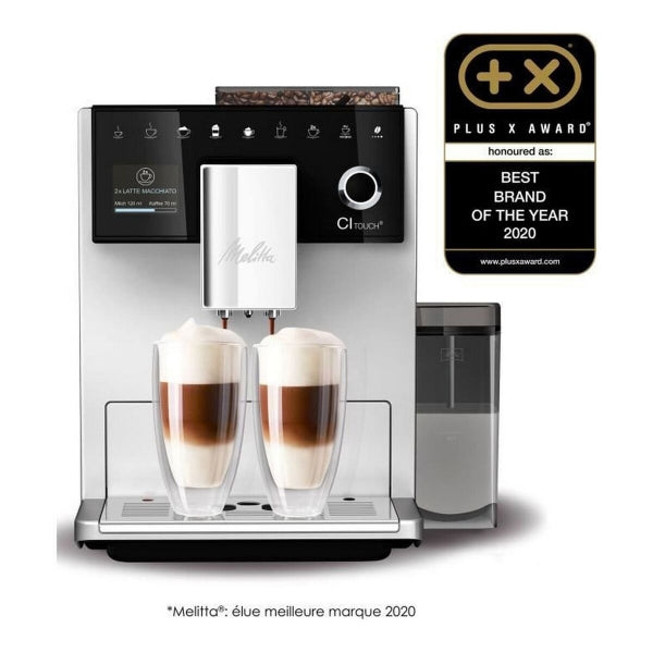 Melitta Superautomatisk Kaffemaskine F630 1400W Sølvfarvet 1400 W 15 bar 1,8 L