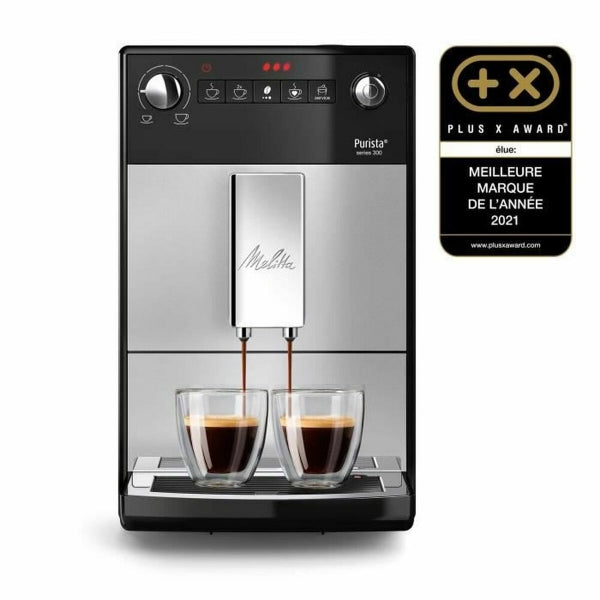 Melitta F230-101 Super automatic coffee machine Silver colored 1450 W 15 bar 1 L