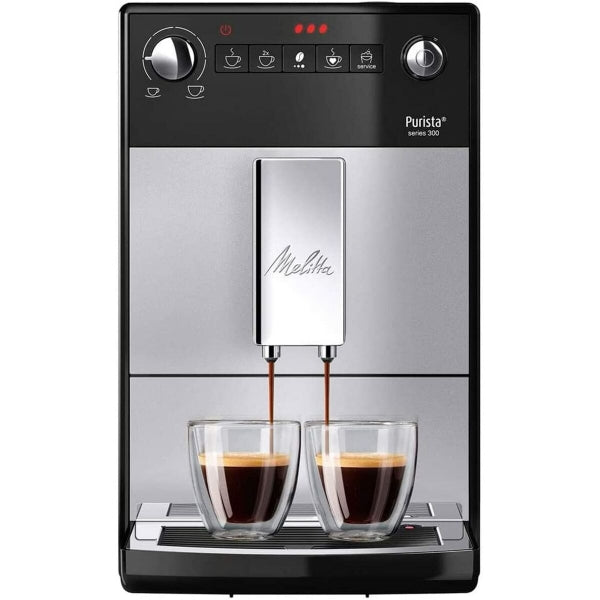 Melitta F230-101 Super automatic coffee machine Silver colored 1450 W 15 bar 1 L