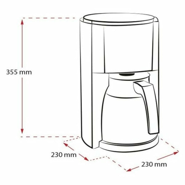 kaffemaskine Melitta LOOK III THERM Hvid