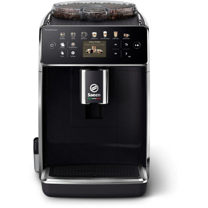 Saeco Superautomatic Coffee Machine SM6580 Black Silver-colored 1500 W 15 bar 300 g 1.8 L