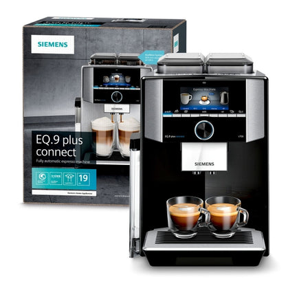 Siemens AG S700 Espresso machine Black 1500 W 19 bar 2.3 L 2 Skodelice