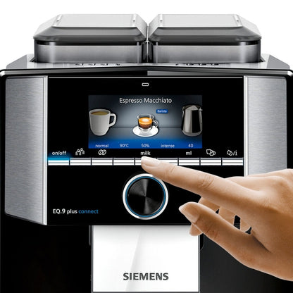 Siemens AG S700 Espresso machine Black 1500 W 19 bar 2.3 L 2 Skodelice