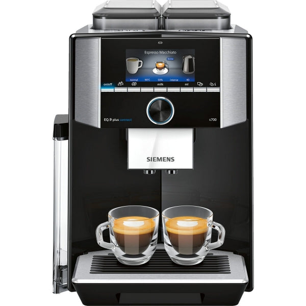 Siemens AG S700 Espresso machine Black 1500 W 19 bar 2.3 L 2 Skodelice