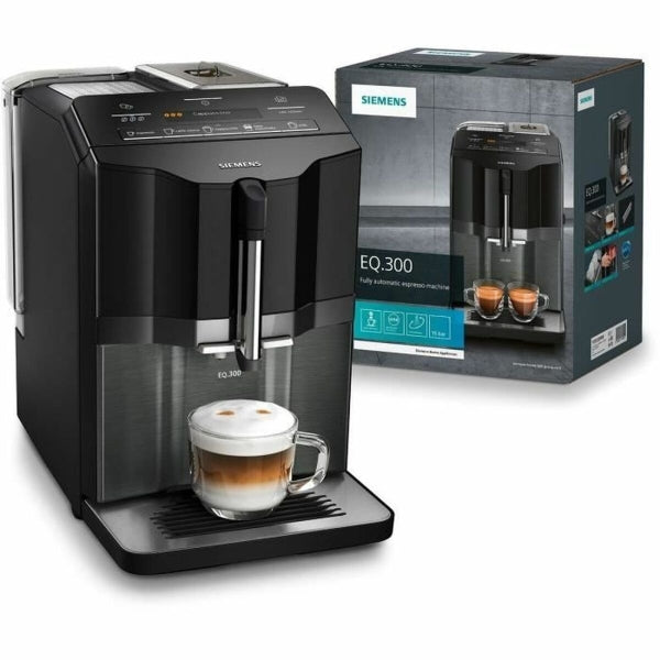 Siemens Superautomatic Coffee Machine Black 1300 W 15 bar